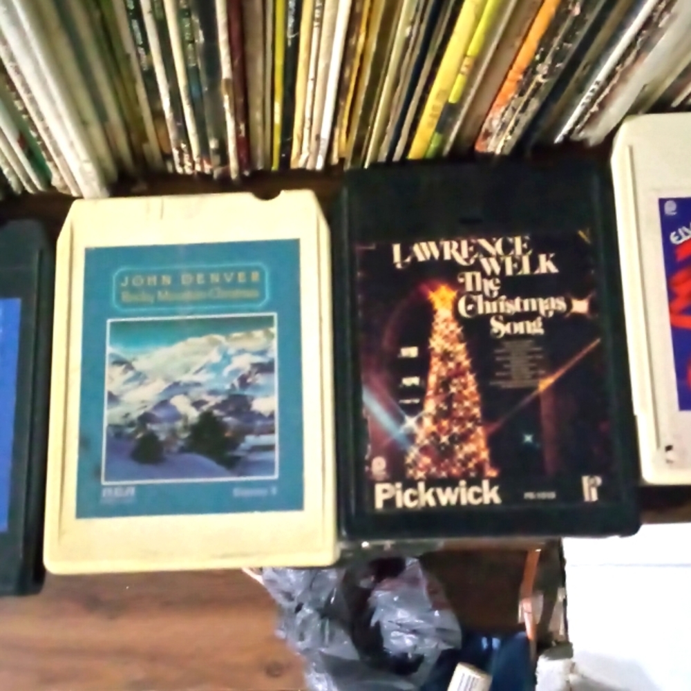 Used vinyl records